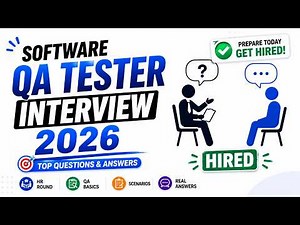 Software Testing Interview Questions & Answers 2026 | Complete QA Interview Preparation
