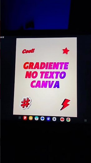 Como criar efeito de gradiente no texto no Canva