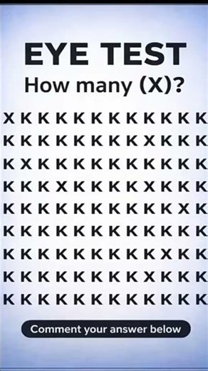 🧠 99% Fail This Eye Test | Find All X in 10 Seconds (LIVE) #eyelevel