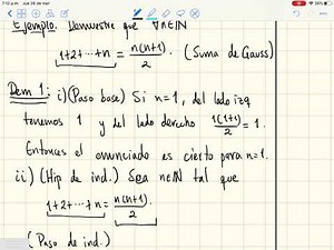 Inducción matemática (3)