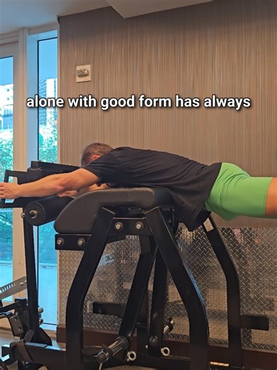 If you find a gym that has a reverse hyperextension bench, it’s definitely a go. Reverse hyperextensions target the glutes, hamstrings, and low back. Focus on squeezing your glutes to lift your legs, and stop at parallel to avoid shear stress on the lumbar spine. This machine allows users to add weight, but for me, bodyweight alone with good form has always been challenging enough.