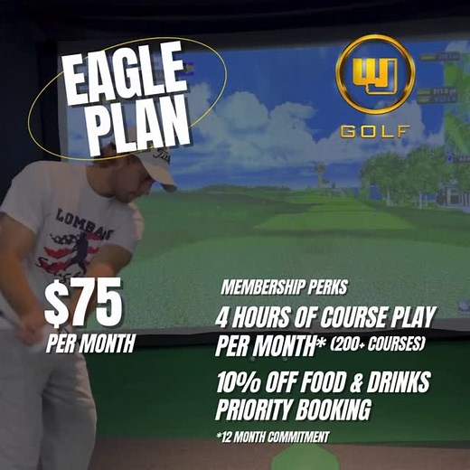 Play more and spend less when you purchase a WJ Golf Membership plan @pro_am_golf_chicago Learn more and purchase at www.proamgolfchicago.com | Pro-Am Golf Club