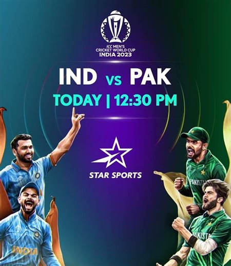 CWC 2023 | The Greatest Rivalry is Here! | India vs Pakistan