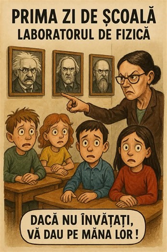Prima zi de școală - Laboratorul de fizică TikTok