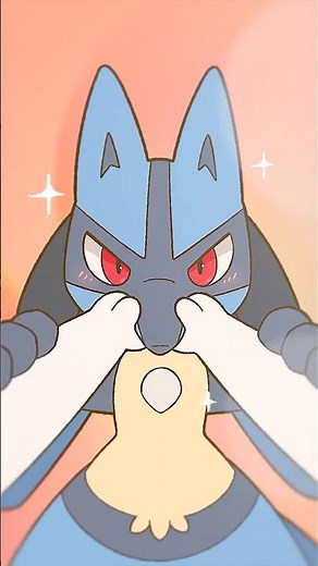 Cinderace’s Stretching #Cinderace #Lucario #Pokémon