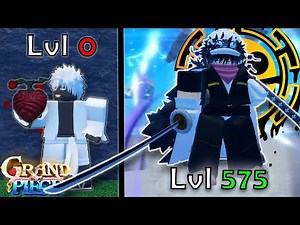 [Gpo] Starting Over as Law with Ope | Noob to Pro Level 0 to Max 575 With Ope| Gpo Update 8