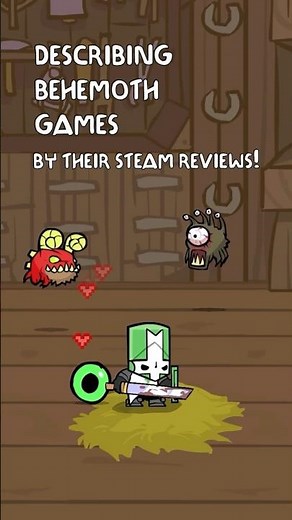 Describing Behemoth games with fun Steam reviews!