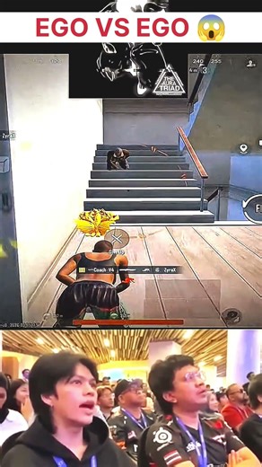 EGO VS EGO PLAYER 👿 #shorts #jonathangaming #youtube #ipadmini5pubghandcam #tournament #bgmi #pgmi