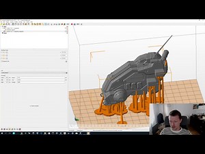 Creating supports / hollowing / punching in Netfabb for LCD UV Printers