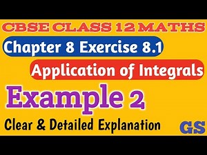 Chapter 8 - Exercise 8.1 (Example 2) Application of Integrals - CBSE Class 12 Maths - Tamil - NCERT