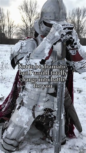 Anyone special in your life you would charge into battle for? ⚔️