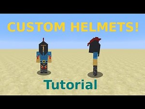 How to make CUSTOM "HELMET" models in vanilla Minecraft