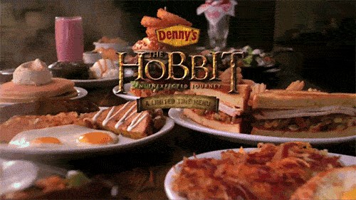 Denny's Middle-Earth Menu Inspired by The Hobbit