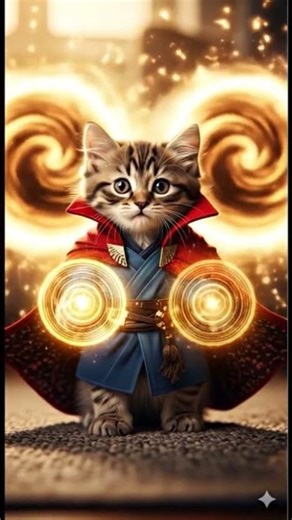 Doctor Strange… but it’s a Cat 🐱✨ #cats #drstrange
