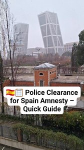🇪🇸📋 Police Clearance for Spain Amnesty – Quick Guide If you lived or worked in another country, Spain may ask for a police clearance from there. 👉 Why? • To prove no serious criminal record • Background checks cover countries where you stayed long-term 📌 Common rule: applies if you lived there 6 months ⚠️ Final rules will be confirmed in the BOE 👉 If possible, start preparing early | Rhoda Aguilar