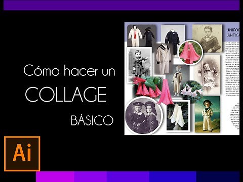 How to create a basic collage in Illustrator
