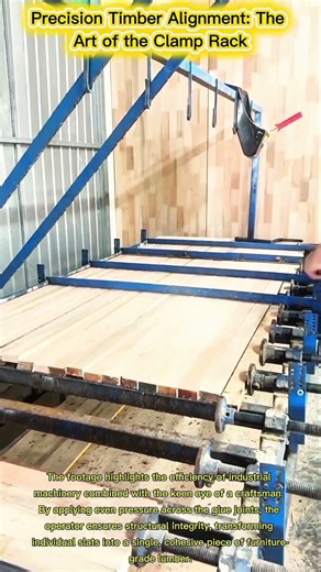 Precision Timber Alignment: The Art of the Clamp Rack