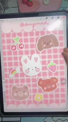Cách vẽ sticker đơn giản | Hướng dẫn vẽ #LearnOnTikTok