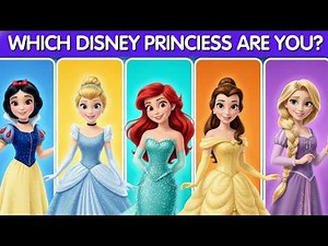 Find Out Which Disney Princess You Are! | Personality Quiz