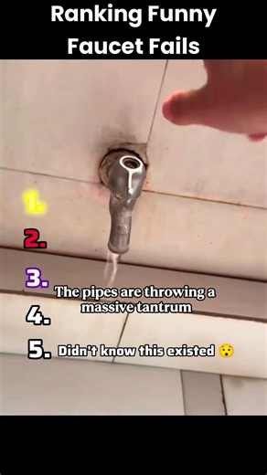 Funny Faucet Fails 🤣💥
