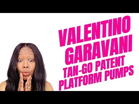 Valentino Garavani Tan Go Patent Leather Platform Pumps 🔥🔥🔥 Giveaway + Should I Vlog?