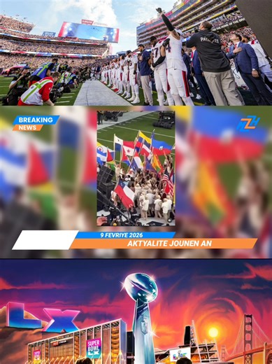 Bad Bunny sekwe Etazini! TRUMP fache | Gwo alèt sante Dam Mari #fbreelsfypシ゚ #badbunny #NFL