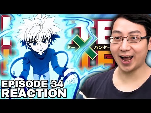 KILLUA & GON ARE SO STRONG NOW!🔥 | First Time Reaction to Hunter x Hunter Episode 34