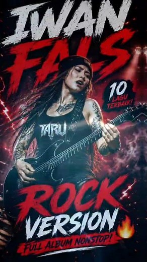 IWAN FALS ROCK VERSION 🔥 10 Lagu Terbaik Nonstop!