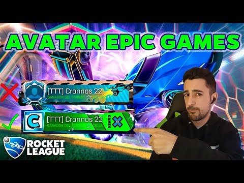 CAMBIAR LA FOTO DE PERFIL EN ROCKET LEAGUE EPIC GAMES PC