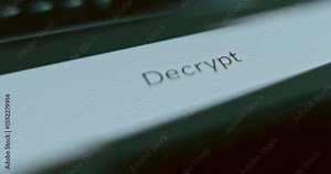 Using the Decrypt function to convert encrypted data back into its original