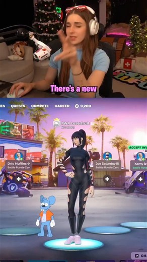 Kathleen Loserfruit The Great on Instagram: "NEW EMOTE WHEEL. THANKS @fortnite"