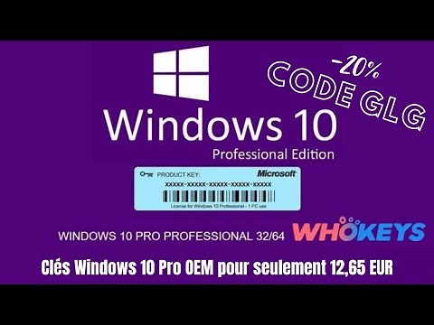 Super vente: obtenez des clés Windows 10 Pro authentiques pour seulement 13 EUR avec @Whokeys