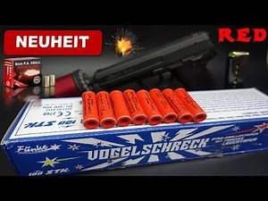 Schreckschuss 2021 (VOGELSCHRECK RED) Funke Neuheit Birdbanger/Signalkartusche