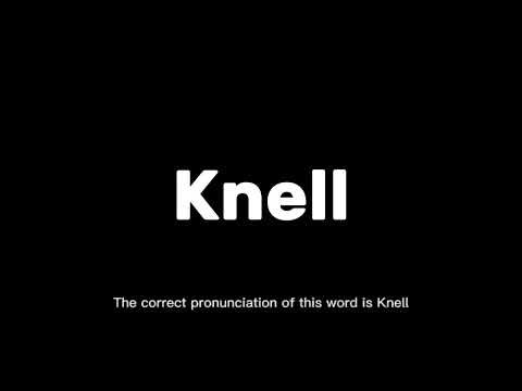 How to Pronounce Knell Correctly | English Pronunciation Guide