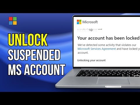 How to Unlock Suspended Microsoft Account (2024 GUIDE)