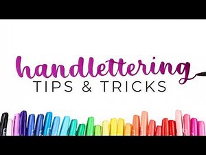 Beginner Handlettering Tips & Tricks for 2026! | How To Hand Letter