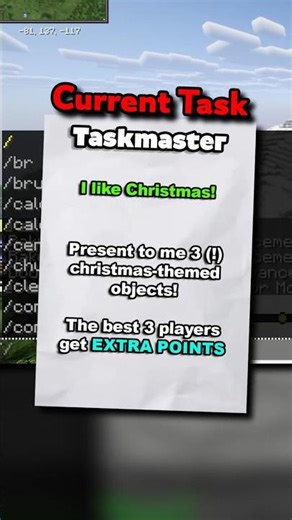 The FIRST TASK! In Minecraft Taskmaster!
