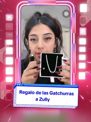La comunidad de las Gatchurras le da un regalo a Zully por el estreno de su canción dime si me amas #zully🐱 #gatchurras😺💘 #kickperu #kick
