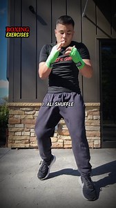 The Ali Shuffle is good for developing footwork, balance, speed, agility, and endurance for combat sports like boxing I like to add in my jab cross combo to sync my hands and feet for better performance and power in my punches #boxing #mma #training #coach #striking #fitness #exercise #performance #power #gym #footwork #balance #speed #agility #endurance | americaroot.mma