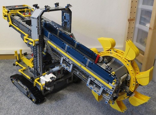 LEGO MOC-206577 Lego 42055 Bucket Wheel Excavator MOD - Higher Performance and More Usable (Technic 2025)