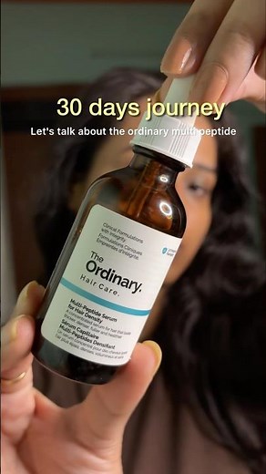 The Ordinary Multi Peptide Serum for Hair Density Review | The Ordinary hair serum review