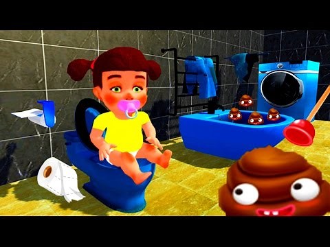 Baby Toilet Training Simulator 3D & Kids Potty Fun Game for Children and Toddlers | Educational