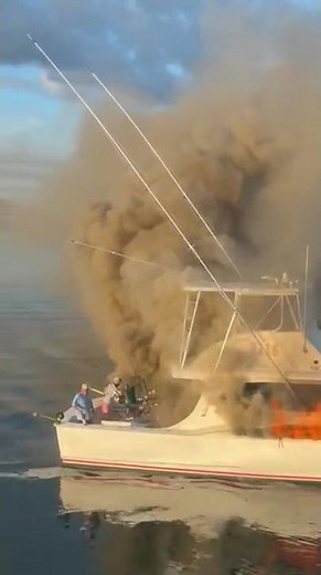 Boat Fire In Hamilton Harbour, Sept 10 2026