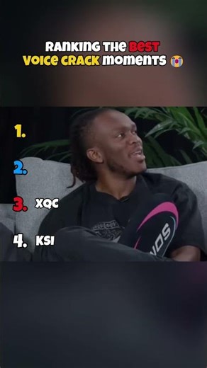 Ranking the BEST Voice Crack Moments 😂🎤