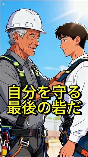 【新人出禁】フルハーネス、ゆるゆるだと現場に入れない？命を守る正しい着方 #建設業 #フルハーネス