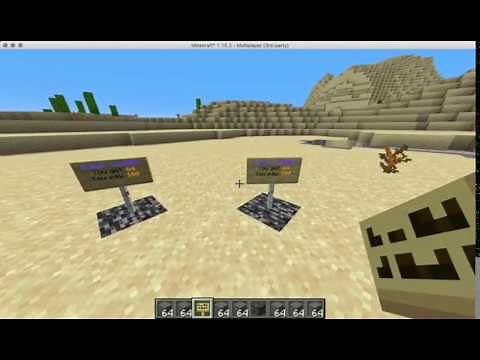 CMI: Make Sell Signs with Interactive Commands