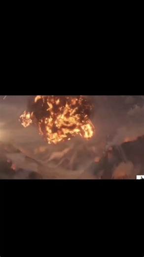 Moments After the Asteroid Impact 🌍💥🦖 #space #asteroid #dinosaur