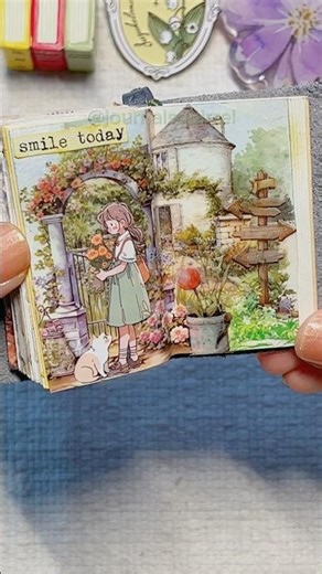 Journal With Me ASMR |🍃🐈| #journaling #asmr #scrapbooking