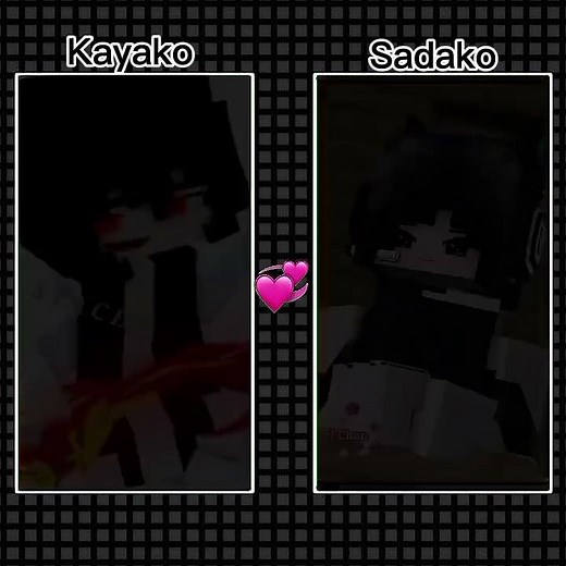 Sadako vs Kayako" Choose one #minecraft #capcut
