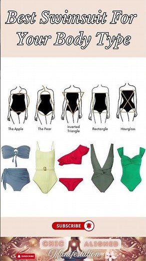 How to Choose the Best Swimsuit For Your Body Type | Fashion Glow Up Tips